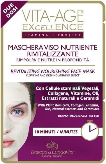 Immagine prodotto Bottega Di Lunga Vita Maschera viso nutriente e rivitalizzante - 2 dosi