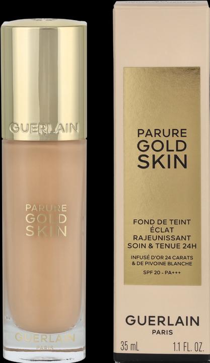 Actual product image Guerlain Parure Gold Fluid Makeup Foundation 2n - 35 Ml (2N Neutral)