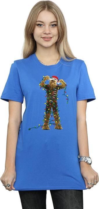 Produktbild Star Wars Chewbacca Christmas Lights TShirt (M)