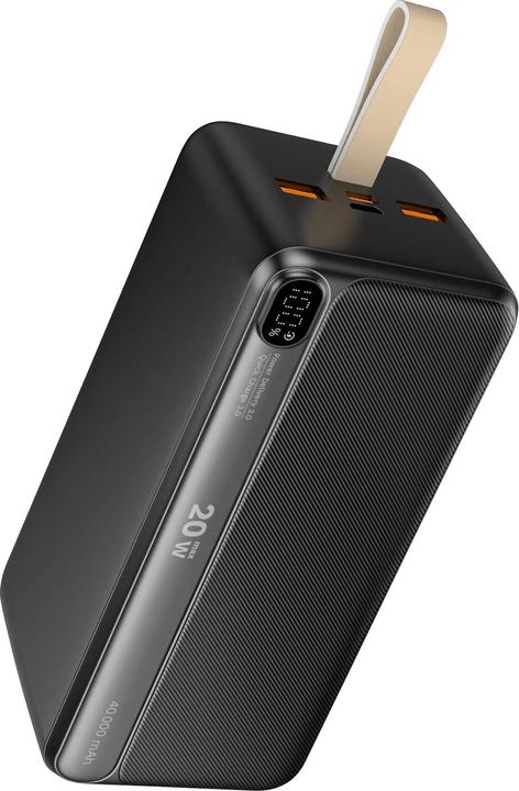 Immagine prodotto Krüger&Matz POWER BANK Kruger&Matz 40000 mAh Li-Ion con funzioni QC e PD (40000 mAh)