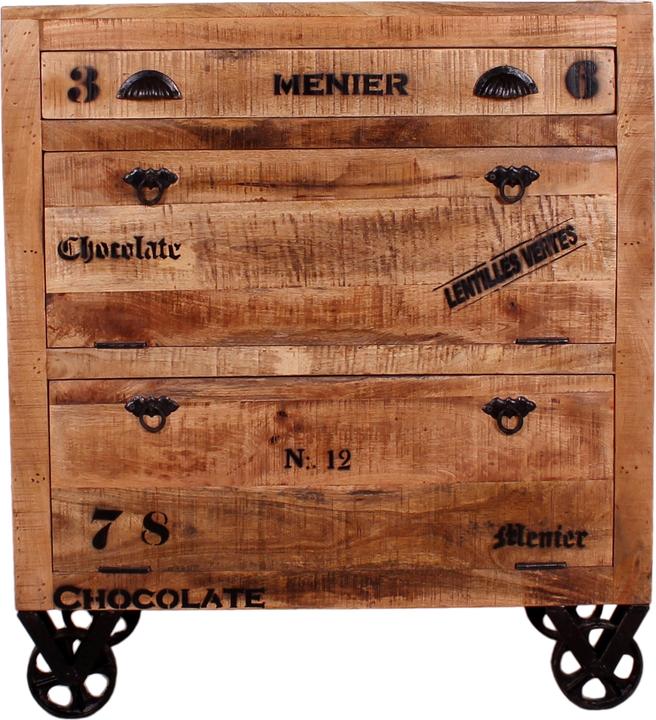 Image du produit SIT Möbel Ensemble de vestiaires Rustic nature antique 5 pièces