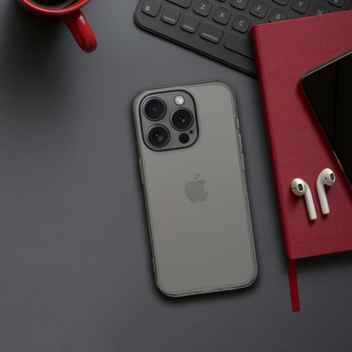 Actual product image OEM Back panel cover BOX PREMIUM 1,5 mm case for IPHONE 14 Pro transprent black (Apple iPhone 14 Pro)