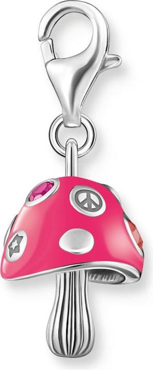 Produktbild Thomas Sabo Charm-Anhänger bunter Pilz Silber (Emaille, Silber 925)