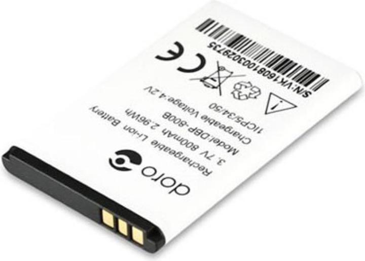 Image du produit Doro Batterie de remplacement adaptée au 1360/2414/2424 (Batterie, Doro 1360, Doro 2414, Doro 2424)