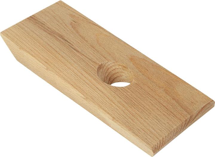 Actual product image Natura Punto Angled wine bottle holder, beech wood (Wine bottle holder)