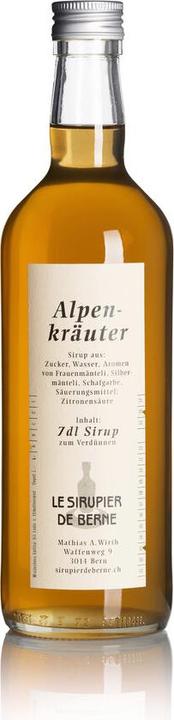 Produktbild Sirupier de Berne Alpenkräuter Sirup 35 cl Le Fl.Depot Fr. 1.- (24 x 35 cl)