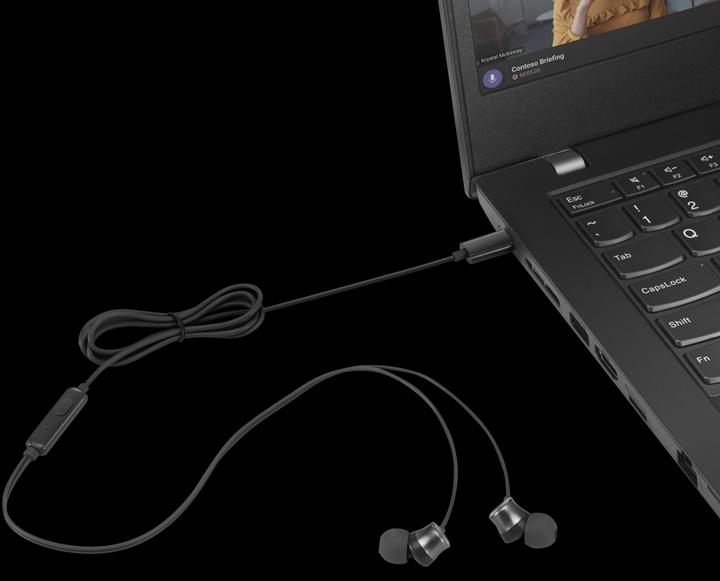 Image du produit Lenovo Go (ANC, Filaire)