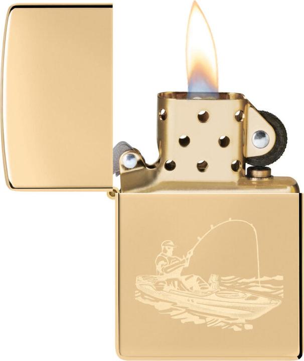 Produktbild Zippo Fischer Gold