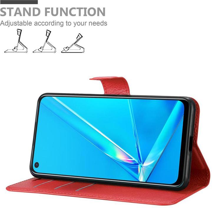 Produktbild Cadorabo Book mit Standfunktion Cover (Oppo A92)