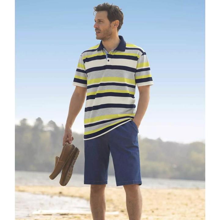 Actual product image Atlas For Men Mens Denim Casual Shorts (XL)