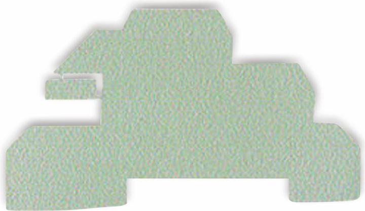 Weidmüller WAP WDL2.5/S morsettiera accessori termin. dklbeige 106770000