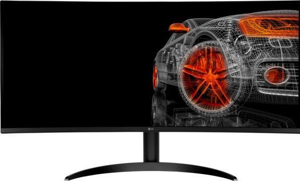 Actual product image LG UltraWide 34WR50QC-B (3440 x 1440 pixels, 34")