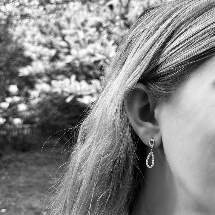 Actual product image Candy Brio earrings, 925 sterling silver, gold-plated (925 sterling silver, 18k gold-plated)