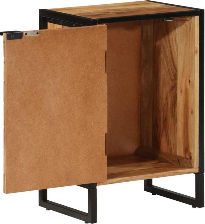 Produktbild VidaXL Badschrank Akazie und Eisen (40 x 30 x 60 cm)