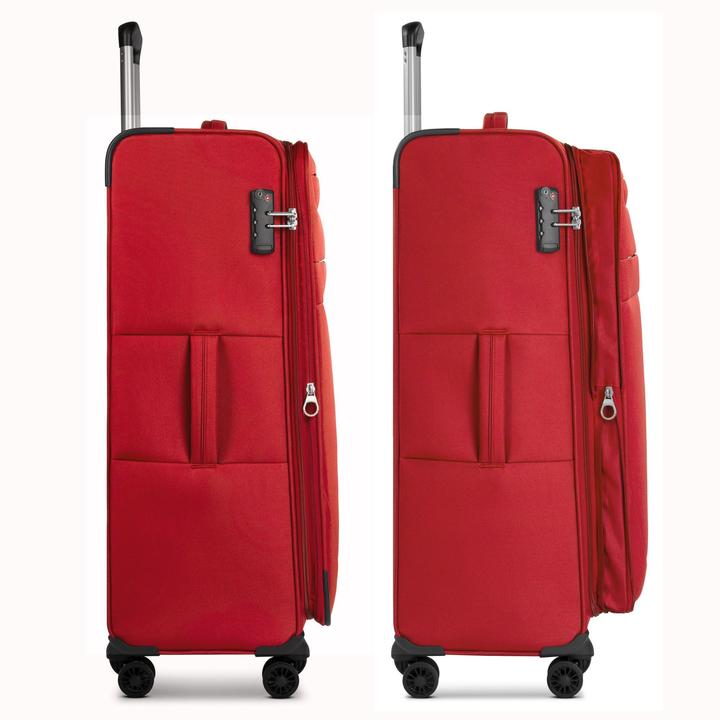 Immagine prodotto Worldpack Carrello Chicago a 4 ruote L 78 cm con piega ad espansione (95 l, XL (da 115l))