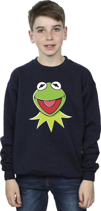 Actual product image Disney Boys Muppets Kermit Head Sweatshirt (116)