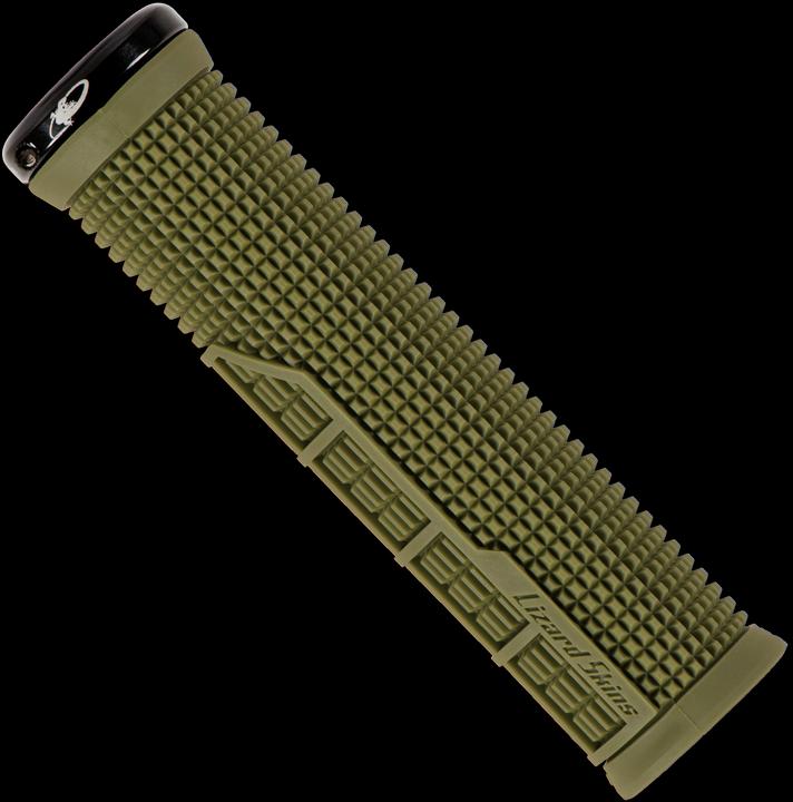 Actual product image Lizard Skins Grips Single Lock-on Grip Machine Olive Green