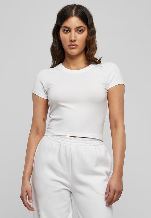 Immagine prodotto Urban Classics T-shirt in jersey elasticizzato da donna (L)