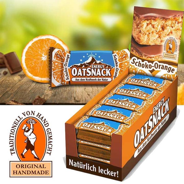 Image du produit Davina EnergyOatSnack chocolat-orange (15x65g) (Chocolat orange, 15 pcs, 975 g)