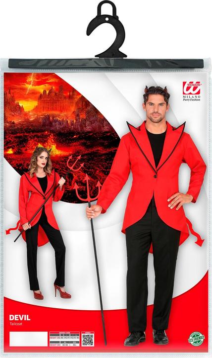Image du produit Widmann Queue de pie du diable unisexe (S/M)
