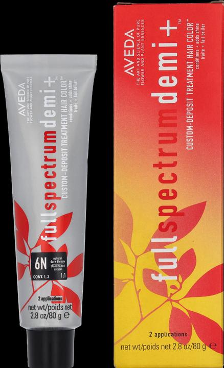 Actual product image Aveda Full Spectrum Demi ™ 6Natural 80g (6N Dark Blonde)