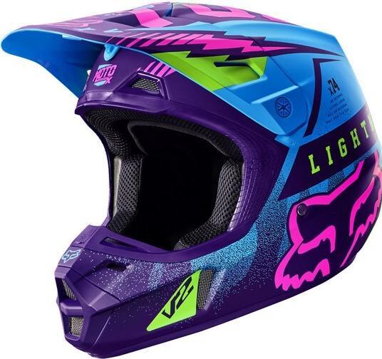 Immagine prodotto Fox Casco V2 Vicious Le Blue (XL)