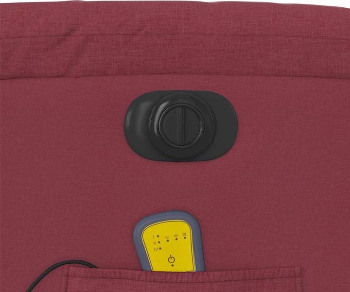 Produktbild VidaXL Massagesessel Elektrisch Sessel Fernsehsessel Relaxsessel Weinrot Stoff