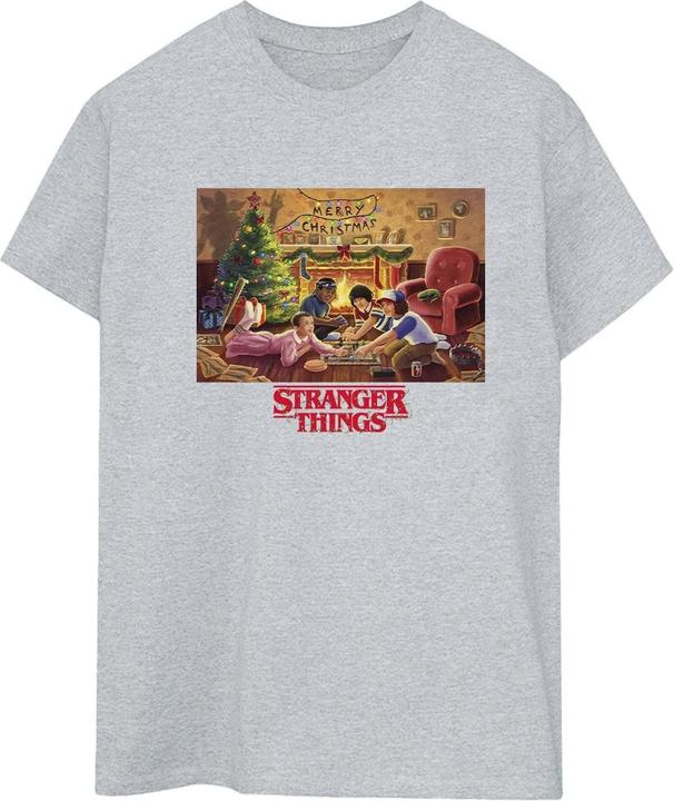 Produktbild Netflix Stranger Things Christmas Gathering TShirt (L)