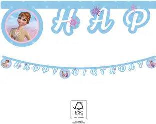 Produktbild Magni Banner FROZEN II Happy Birthday FSC-Mix