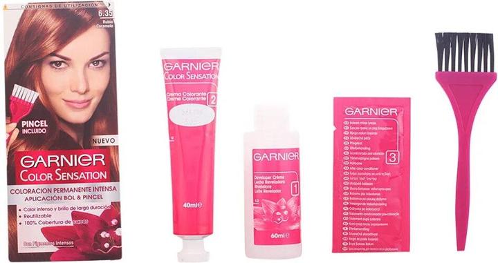 Actual product image Garnier COLOR SENSATION #6.35 rubio caramelo (6.35 rubio caramelo)