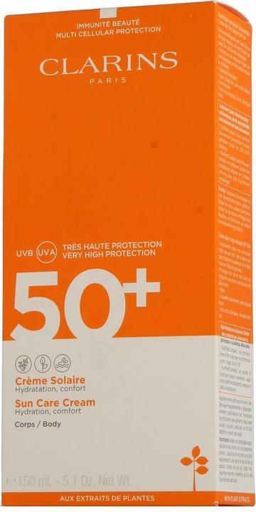 Produktbild Clarins Crème Solaire (Sonnencreme, SPF 50+, 150 ml, 199 g)