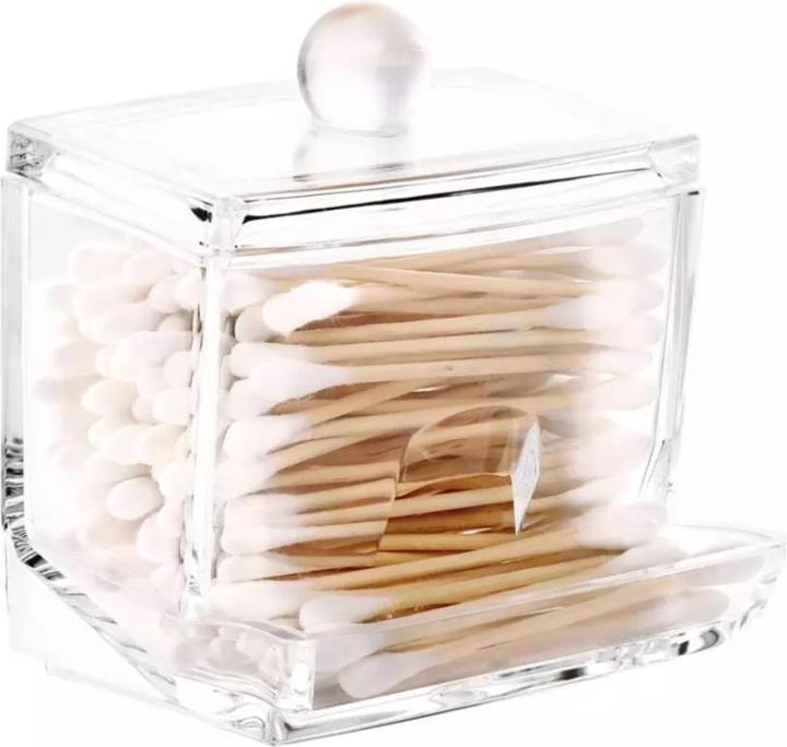 Actual product image Vanessa Beauty Q-Tip Organizer