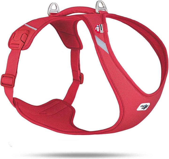 Produktbild Curli Belka Comfort Hundegeschirr All New Rot 4XL (4XL, Hund, Allgemein)