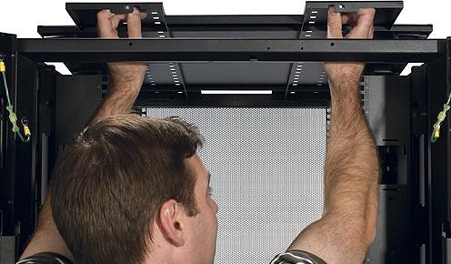Actual product image APC Network cabinet NetShelter SX AR3150 42U / Black (42 RU, 19 inch rack)