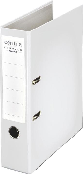 Actual product image Centra Chromos file, 80 mm, A4, white Cover laminated with PP film, with slots (A4, 80 mm, 1 Piece)