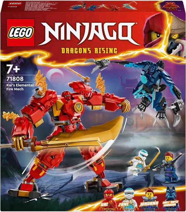 Actual product image LEGO 71808 Kais Fire Mech (71808, LEGO Ninjago)