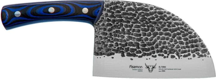 Actual product image Fissman Serbisches Messer 18 cm El Toro 2584 Blau AUS-8