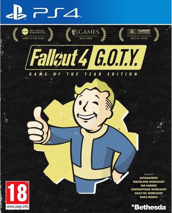 Image du produit Bethesda Fallout 4 - G.O.T.Y. (PS4, DE)