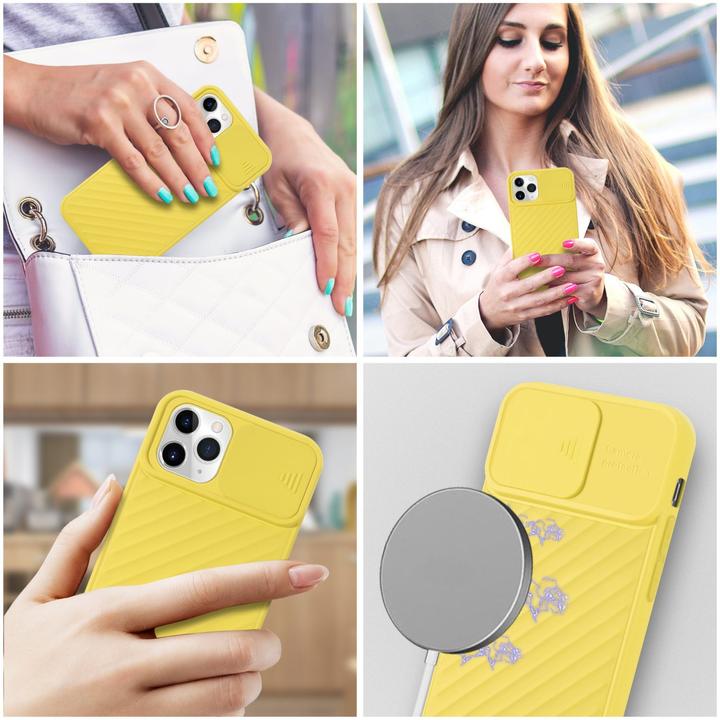 Actual product image Cadorabo TPU cover with camera protection (Apple iPhone 11 Pro)