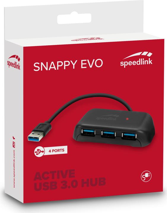 Produktbild Speedlink Snappy Evo (USB-A, 4 Ports)