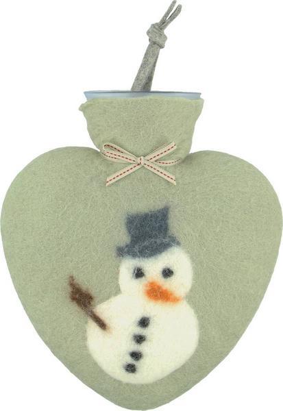 Produktbild Dorothee Lehnen Wärmeflasche Snowman, 0.7 l, jade (0.70 l)