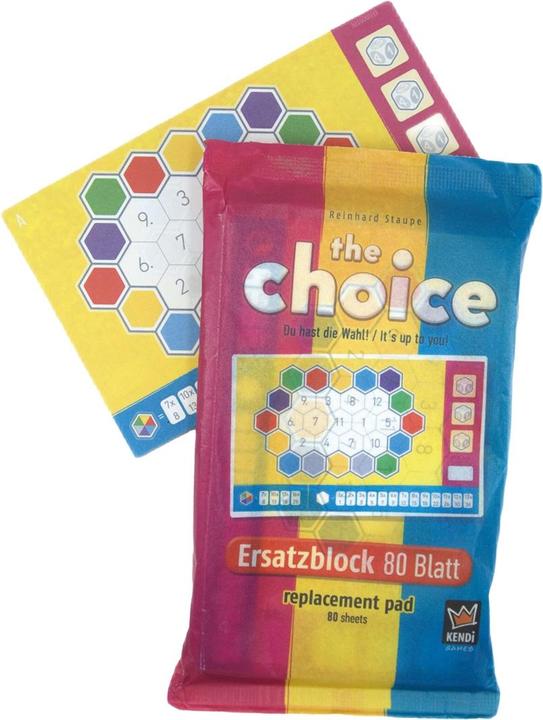 Kendi Games The Choice replacement block (German, French, English, Italian)
