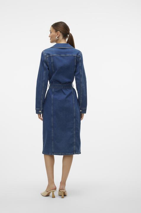 Produktbild Vero Moda VMTELLY Midikleid Jeanskleid (M)