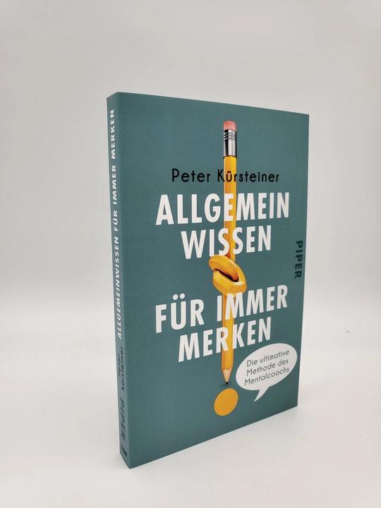 Immagine prodotto Allgemeinwissen für immer merken (Tedesco, Peter Kürsteiner, 2023)