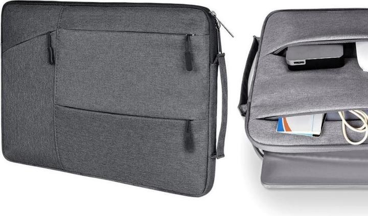 Actual product image Tech Tech-Protect Pocket Laptop 14 Inch Dark Gray Case (14")