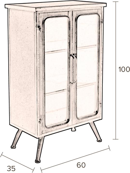 Actual product image Dutchbone Denza (60 x 35 x 100 cm)