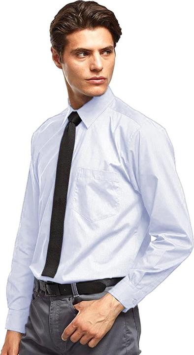 Actual product image Premier Poplin shirt Long-sleeved work shirt (38)