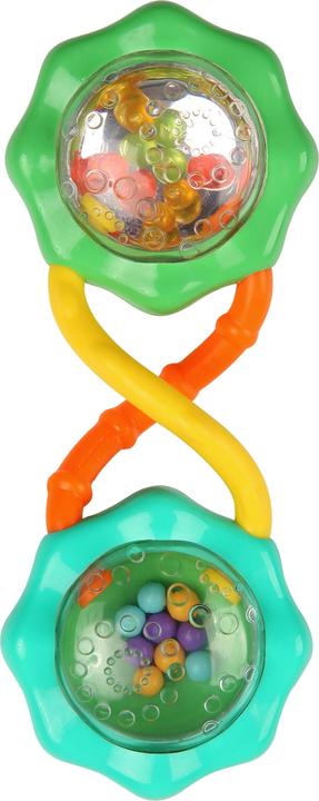 Actual product image Bright Starts Rattle & Shake Barbell™, green
