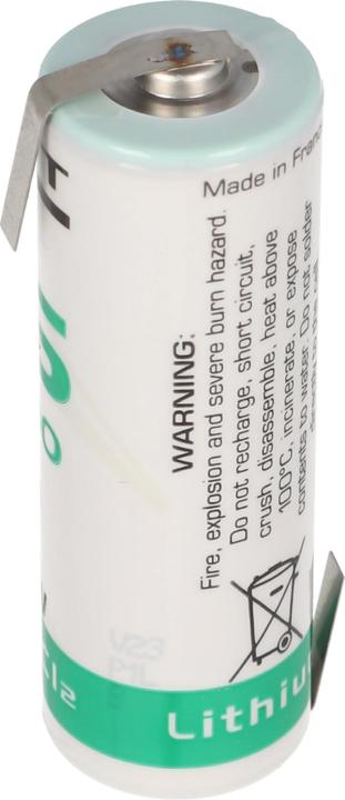 Produktbild Saft LS17500 Lithium Batterie, Size A, mit Lötfahne Z-Form (A, 3600 mAh)