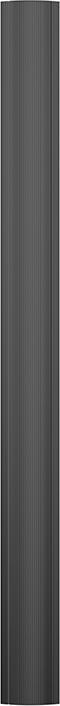 Image du produit Multibrackets Goulotte de câblage au sol 139x1600, aluminium, noir (Conduit, 160 cm)